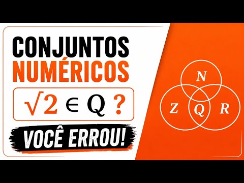 Você erra conjuntos numéricos fácil