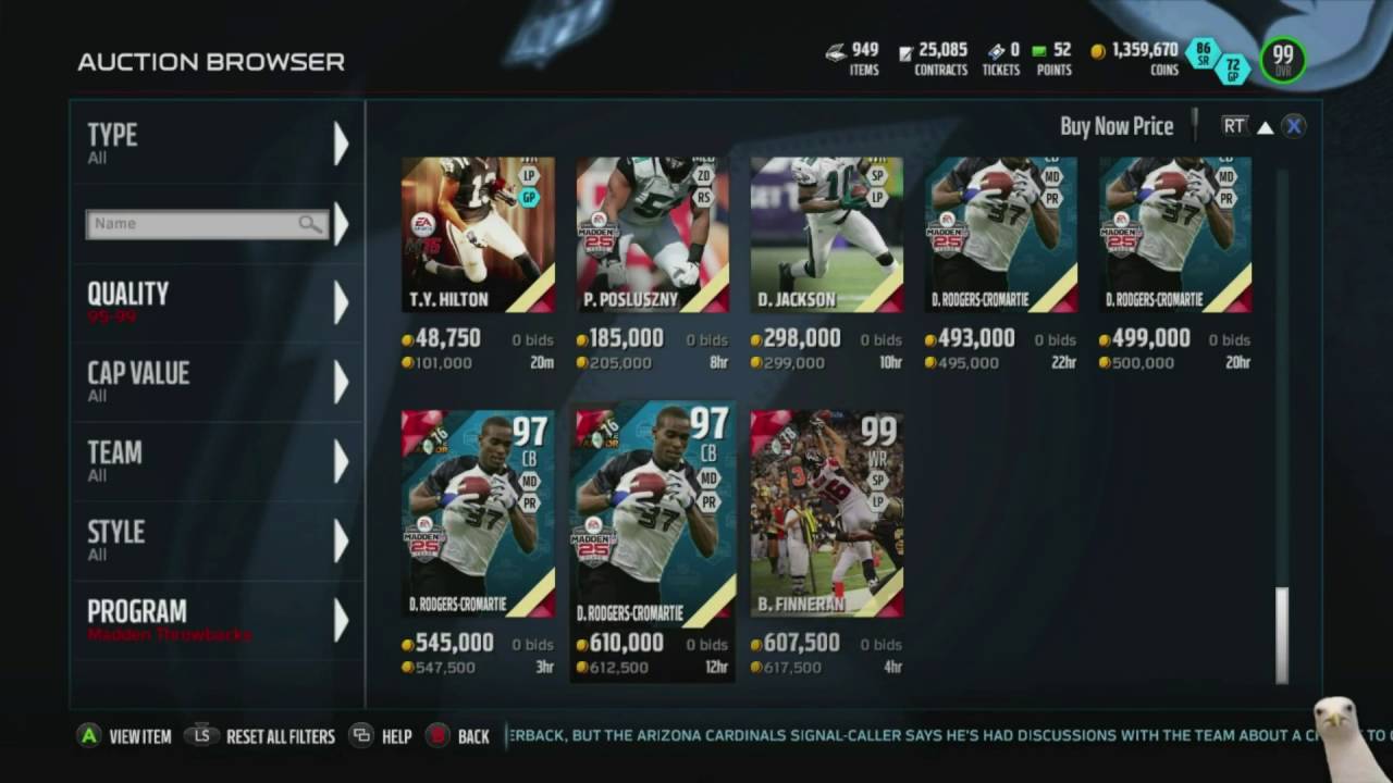 Madden 16 Ultimate Team :: 2 Throwback Pack Opening! ::-XBOX ONE Madden 16 Ultimate Team