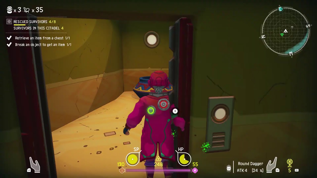 Adrian Roberts playing PixelJunk Raiders