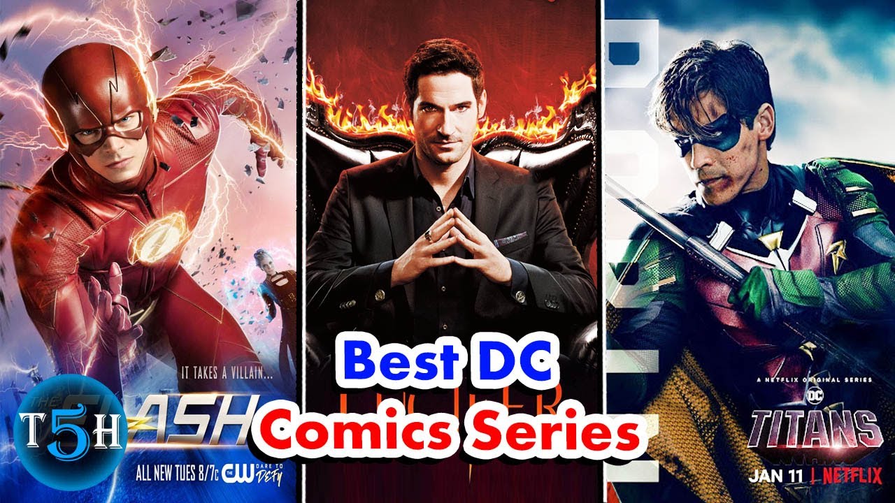 Top 5 Best Series Based on DC Comics in Hindi ||  Top 5 Hindi
