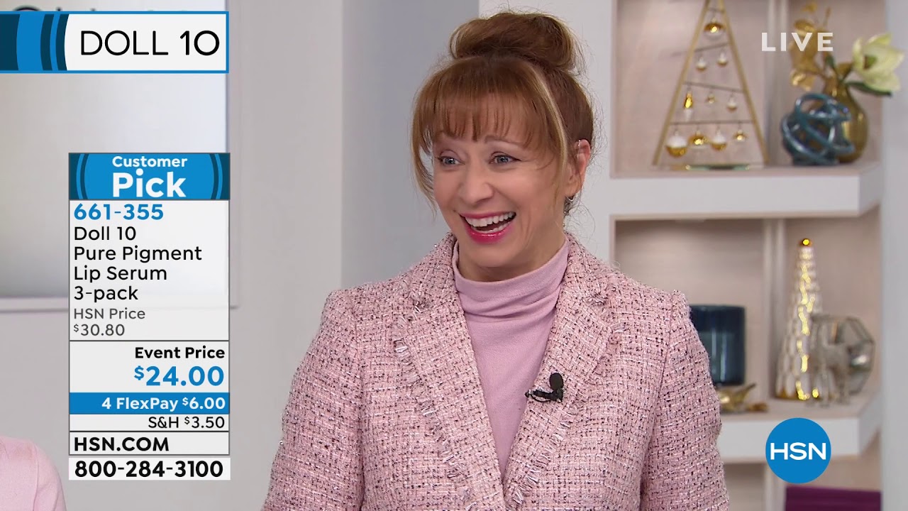 Doll 10 Pure Pigment Lip Serum 3pack