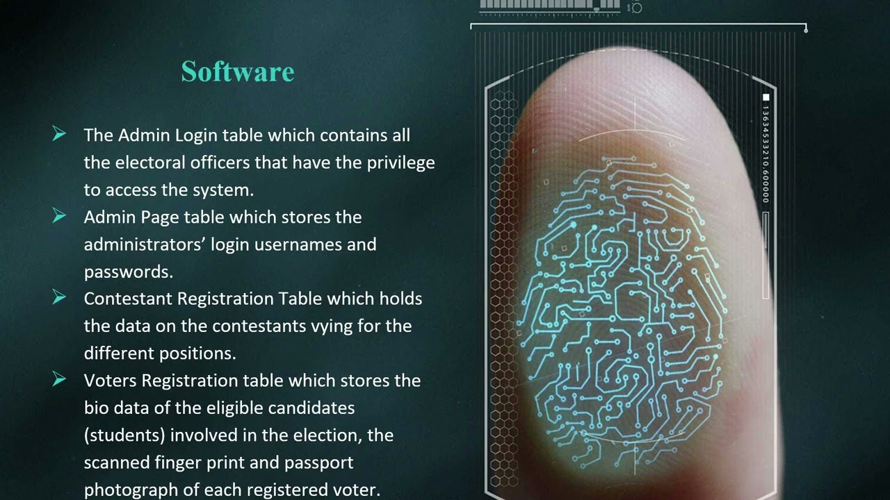 Electronic or FINGERPRINT VOTING SYSTEM| Most important tool for new generation. |