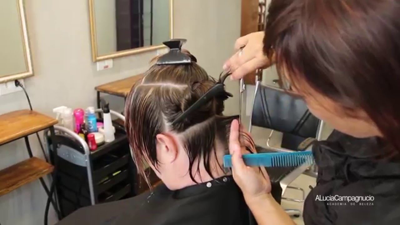 Corte de cabelo curto