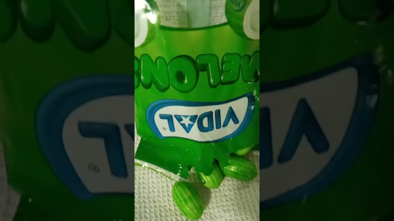 ASMR  Unwrapped Vidal Melons Gum