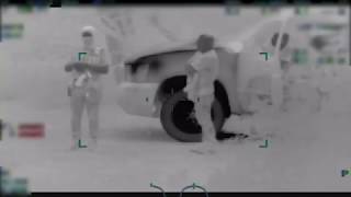 Armed Escorts Drop Off Migrants Near Ajo, Arizona