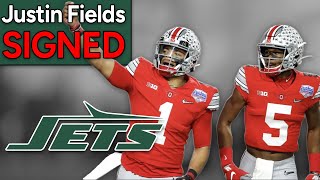 Jets sign Justin Fields!! 2 Years $40m