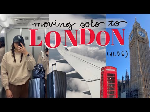 MOVING TO LONDON ALONE AT 21 | abroad diaries (vlog)