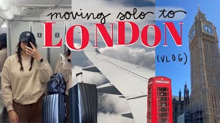 MOVING TO LONDON ALONE AT 21 | abroad diaries (vlog)