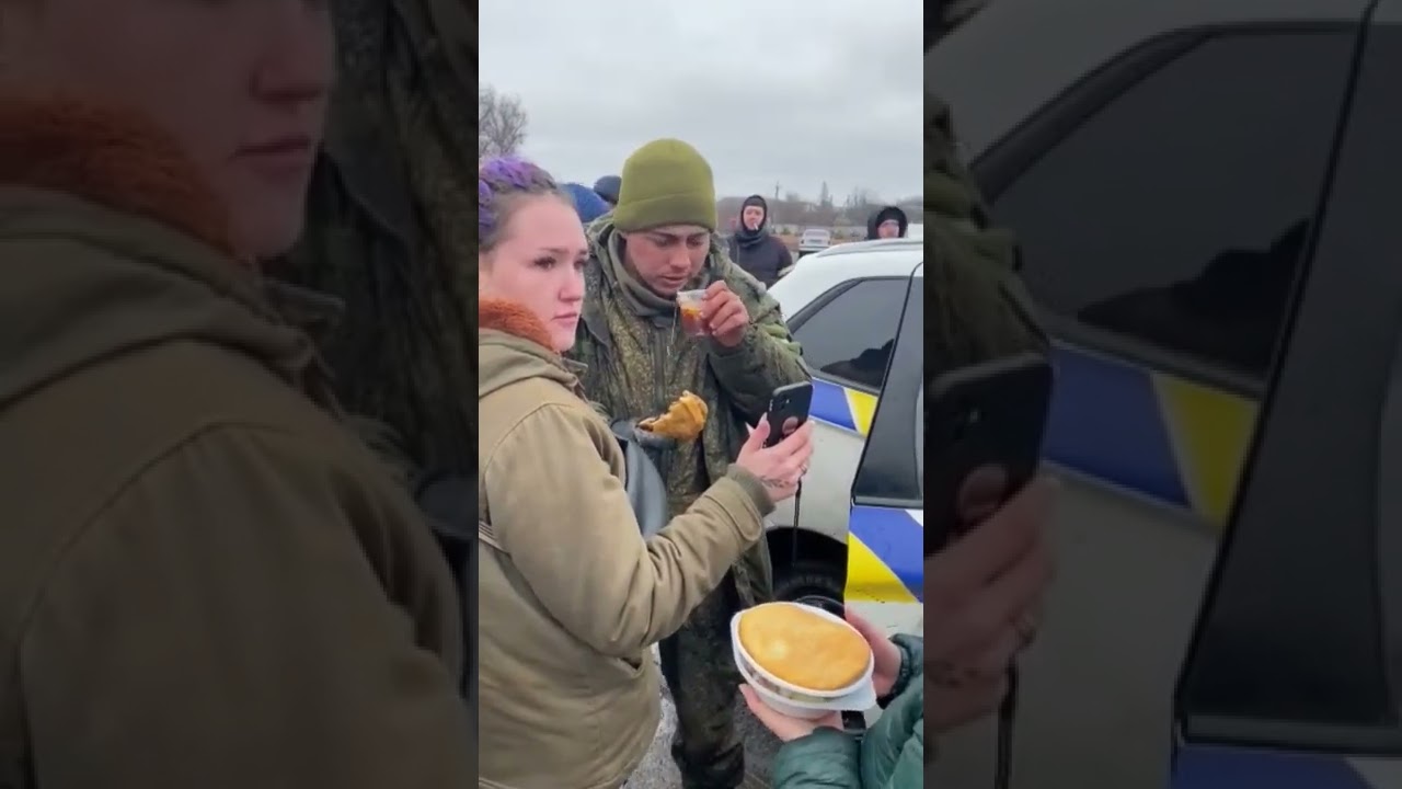 Российский солдат сдался в плен Украинцам. Звонок маме. 