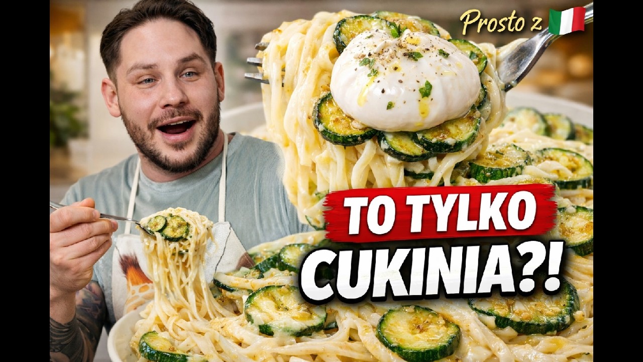 TO TYLKO CUKINIA?! Włoska Pasta Nerano w wersji FIT 🇮🇹