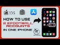 How to use 2 efootball accounts in one iphone efootball  2024