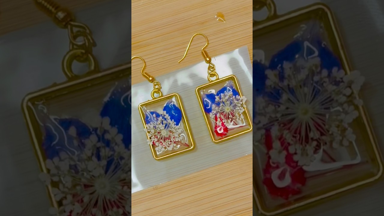 Resin earrings part-2 | resin earrings idea| 