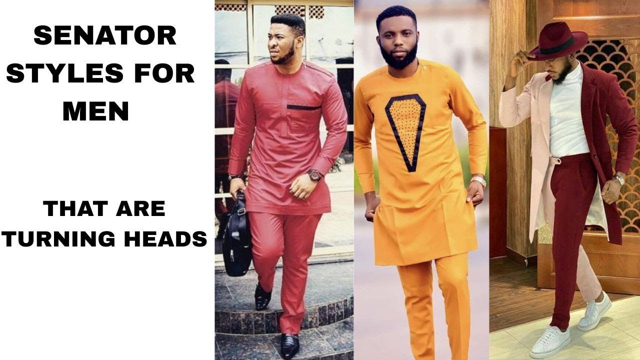 2025 Most Stylish Senator Styles for Men | Top Native Outfits for African Kings! 
