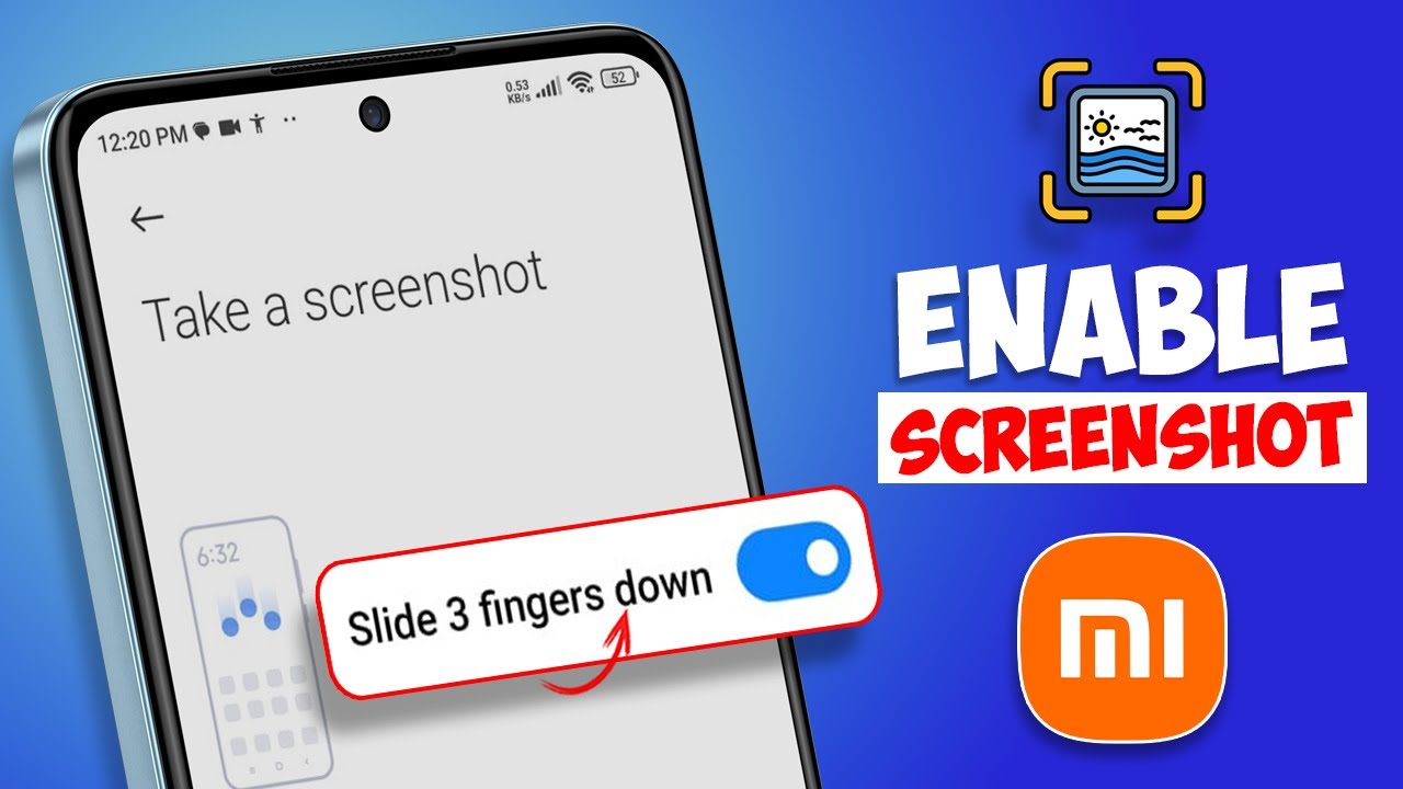 How to Enable Three-Finger Screenshots on Xiaomi Phones | Take Screenshots With a Swipe on Xiaomi
