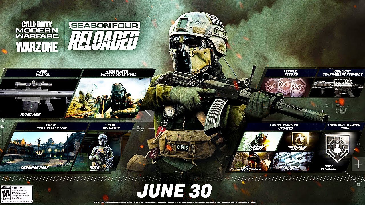 MODERN WARFARE SEASON 4 RELOADED! | Call of Duty Warzone + Multiplayer Gameplay