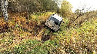 Нива ТРЕВЕЛ. Вот и ЗАЕХАЛ.. Повис в ВОЗДУХЕ! Что теперь делать? ДЕЛАЮ то, что не делал НИКТО в МИРЕ!