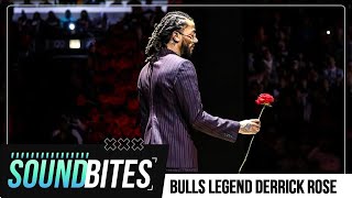 Derrick Rose on storied NBA career: 'I don't have any regrets at all' | SOUNDBITES