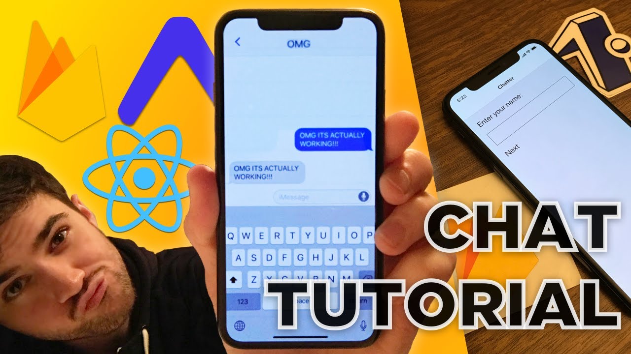 How To Build A Chat App With React Native and Firebase - youtube