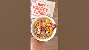 🥣Trader Joe’s: NEW Tiny Fruity Cuties Cereal Review ($3.99) #traderjoes