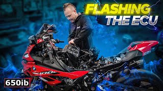 FLASHING The ECU on Our 2023 BMW S 1000 RR!