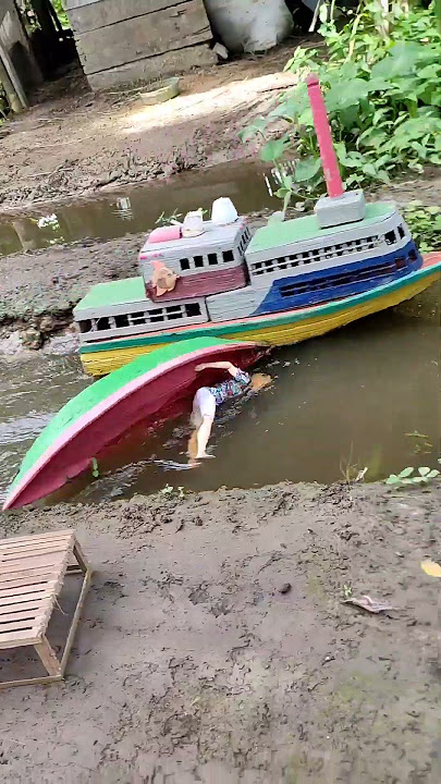 Riding a Boat Hit by a Sinking Ship