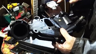 Как починить корпус термостата на двигателе 2.0 HDI Peugeot Citroen Lancia