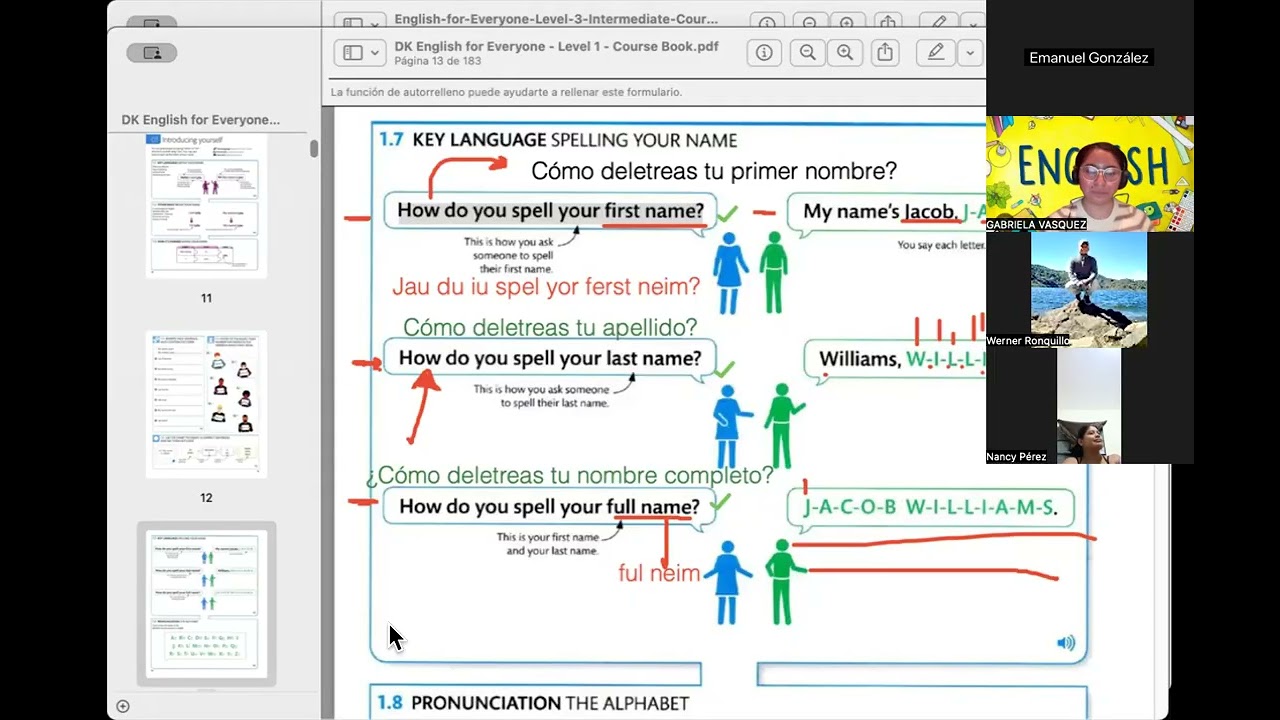ENGLISH CLASS 6:00PM 17/02/2026
