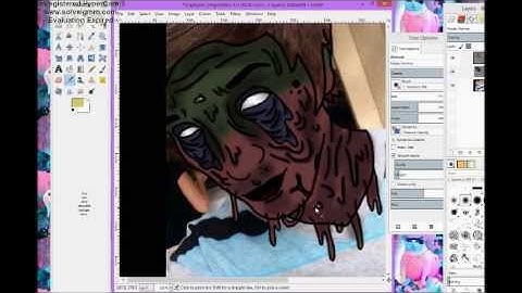 How To Zombie/Grime Edit Using GIMP 2