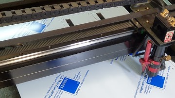 Raspberry Pi 4 Case being Laser Cut