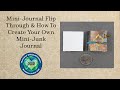 Mini Journal Flip Through &amp; How to Create Your Own Mini Junk Journal