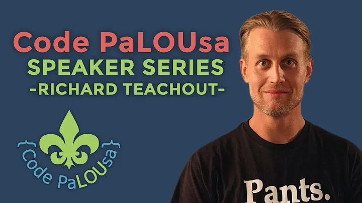 Code PaLOUsa Speaker Interview Series  Richard Tea...