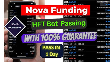 Nova Funding 200K Challenge Pass with HFT Bot || Forex Challenge Passer