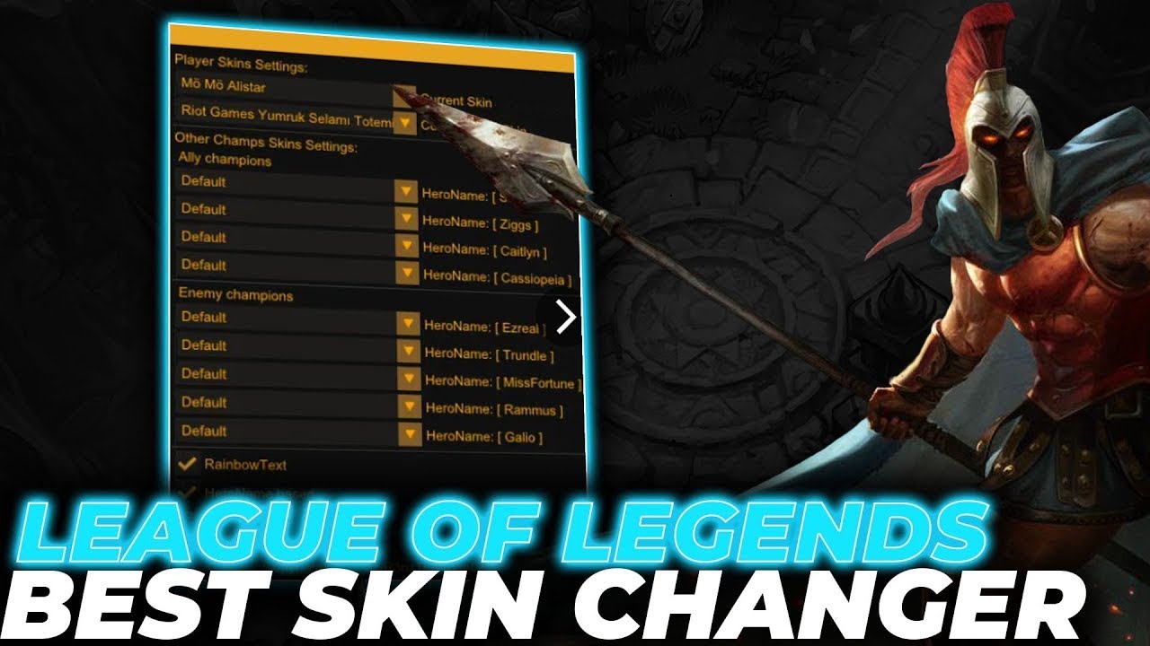 LoL Skin Changer | Skin Mod LoL | ULTIMATE GUIDE - UNLOCK ANY SKIN ...