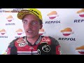 Interview Edgar Pons winner race Moto2™ European Championship Jerez (Spanish).