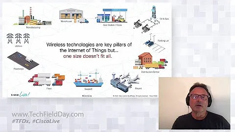 Cisco Wireless Technologies and Use Cases in Industrial IoT