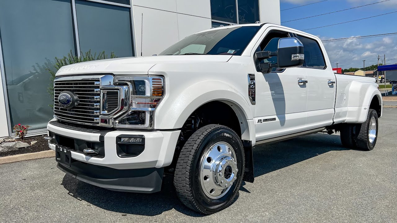 2022 Ford F 450 Platinum Review Exterior Interior Tech Youtube