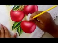 Como Pintar Manzanas En Tela