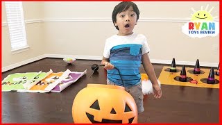 Halloween Carnival games for Kids with Ryan and Mommy!