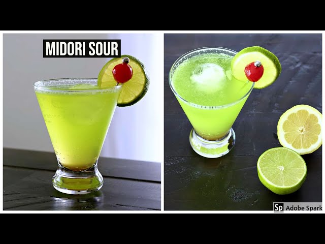 Midori Sour Cocktail Recipe