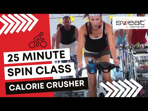 30 Minute Spin Class: FREE Online Spin® Class - 28 Minute Calorie Crusher with Cat Kom