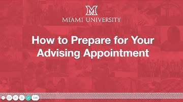 How to Prepare for Your Advising Appointment