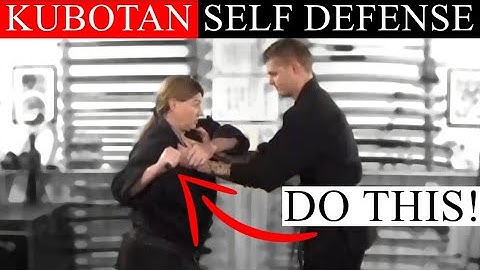 3 KUBOTAN TECHNIQUES FOR SELF DEFENSE | Martial Arts Eda Koppo Training