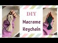 DIY Макраме брелок/Macrame keychain