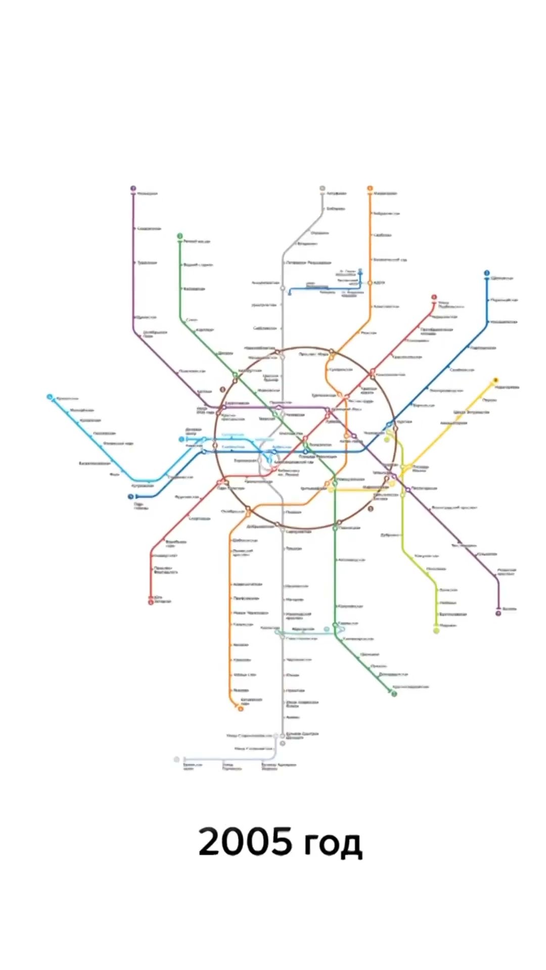 Схема метро Ленинграда