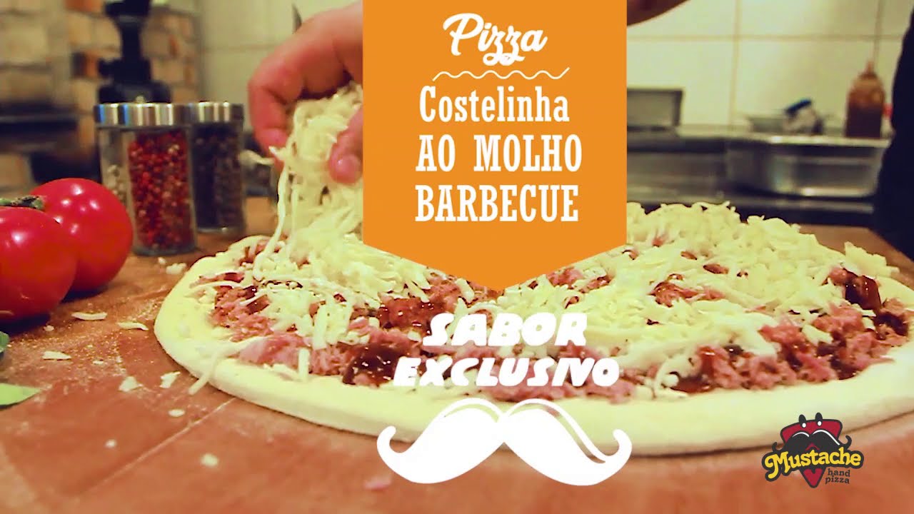 Pizza de COSTELINHA ao molho BARBECUE!🍕 - YouTube