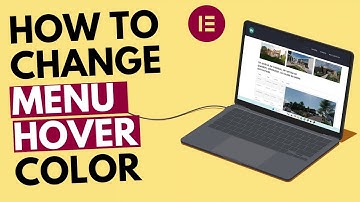 How to Change Menu Hover Color in Wordpress Elementor