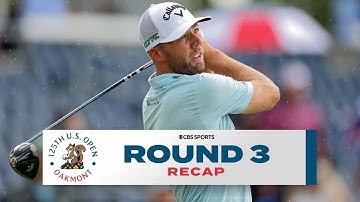2025 U.S. Open Round 3 Recap: Sam Burns in the lead after 54-holes, seeking first-career Major win