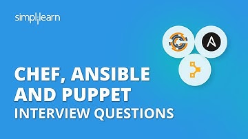 Chef, Ansible & Puppet Interview Questions | Configuration Management Tools For DevOps | Simplilearn