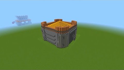 I spend a quick 1 hour and 20 minutes building Clash of Clans gold storage level 8 in Minecraft!