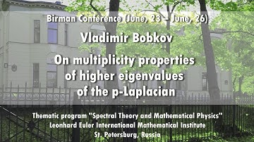 Vladimir Bobkov | On multiplicity properties of higher eigenvalues of the p-Laplacian